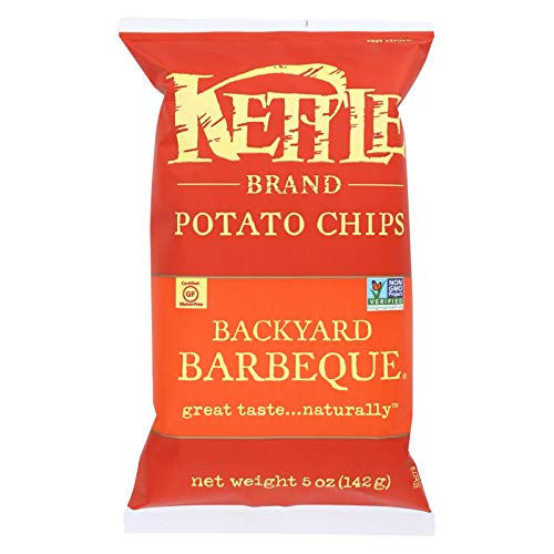 Image of Kettle Brand Potato Chips, Backyard Barbeque Bags, 5 Ounce (Pack of 15)