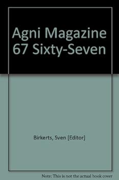 Paperback Agni Magazine 67 Sixty-Seven Book