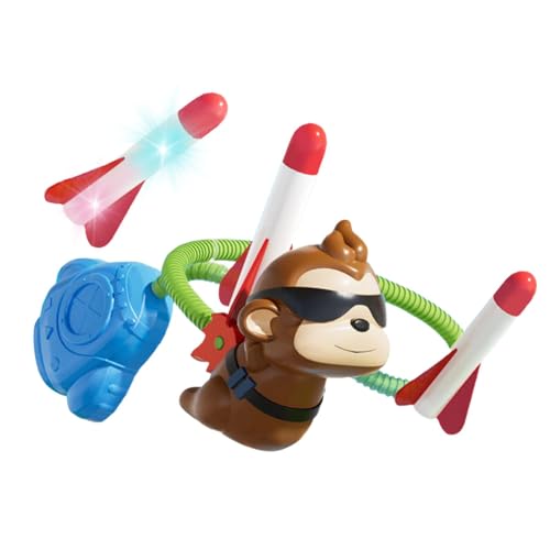 Mejores review On-line Juegos de lanzamiento para jardín los diez mejores. 33 GUANGLU Lanzamiento de Cohetes de Juguete,Juguete de Lanzamiento de Cohetes para niños,Paso Lindo de Dibujos Animados sobre Rocket Stomper | Juguetes de jardín Profesionales...