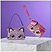 Purse Pets Clutch Purdy Purrfect Kätzchen - Kindertasche und Spielzeug in einem, Wird mit leuchtenden Augen in Regenbogenfarben lebendig, für Kinder ab 4 Jahren