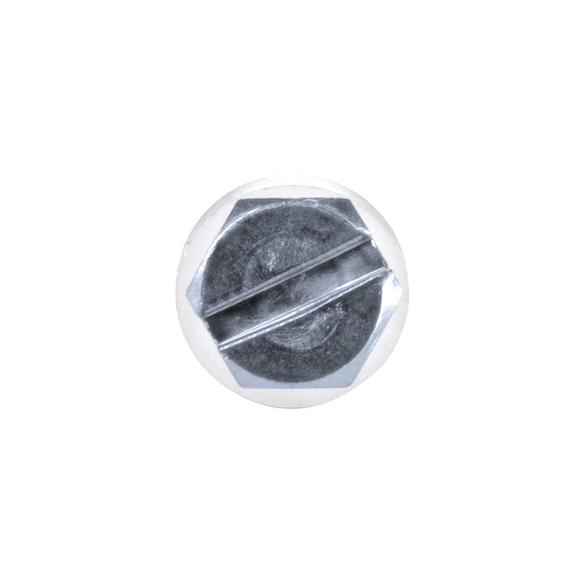 GOEBEL® - 1000 unidades – Tornillo de chapa con disco PA 4,2 x 9,5 mm de acero inoxidable A2 (V2A), ranura longitudinal hexagonal DIN7976 ISO1479 estándar de fábrica - Tornillo hexagonal