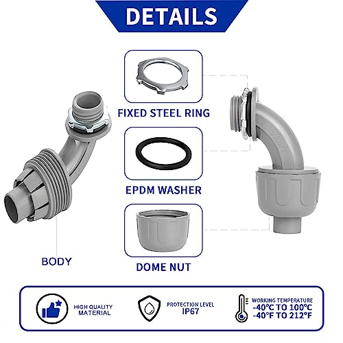1/2" CONDUIT ELBOW (20 PACK)