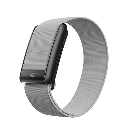 Image of Whoop 5.0 CoreKnit Wristband - Compatible with One and Peak- Comfortable, Versatile, Performance Knit Fitness Accessory for 24 /7 Activity, Sleep, Recovery Tracker (Not for MG) - Ash Grey