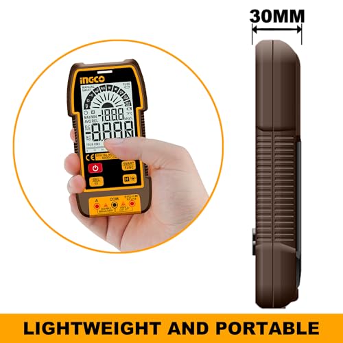Image of INGCO Digital Multimeter TRUR RMS 6000 counts