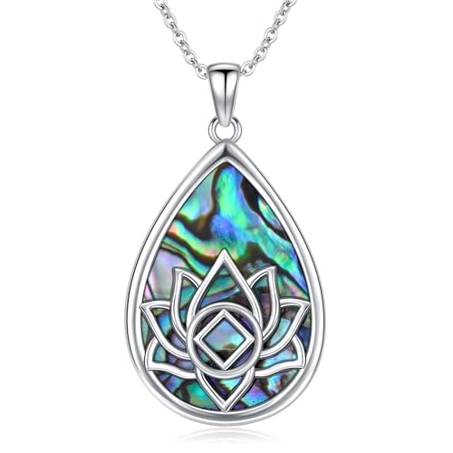 Sobriety Gifts for Women 925 Sterling Silver AA/Na Necklace Healing Recovery Pendant Spiritual Jewelry Sobriety Gifts