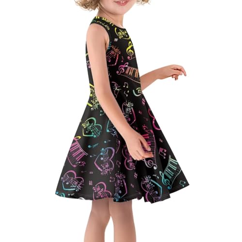 Youngerbaby Girls' Dress Kids Sleeveless Sundress Tie Twist Slim Fit Party Dresses for 5-14 Years Girl3