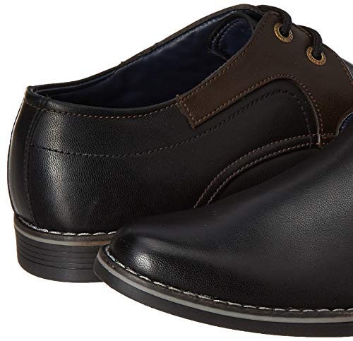 Image of Centrino Mens Formal Shoes |Elegant Lace Up Derby for Business & Casual Wear | Premium Craftsmanship for a Stylish & Sophisticated Look | Cushioned Insole for All-Day Comfort & Support
