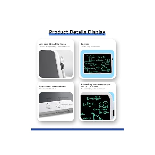 Image of 15-inch Digital Writing Tablet with One-Touch Erase and Lock by Sahara Case LLC