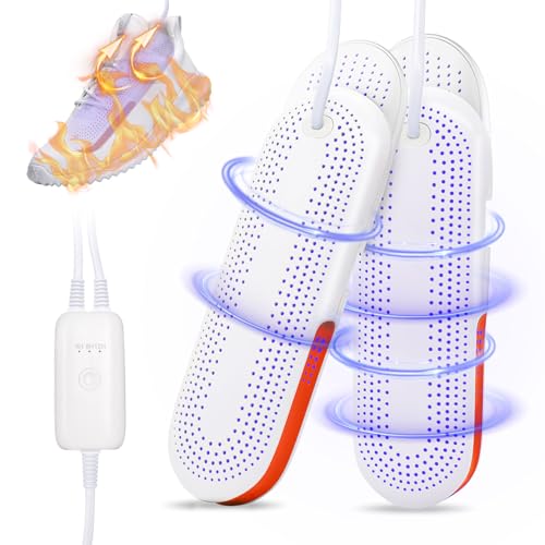 Herbst Schuhtrockner Elektrisch, Schuh Trocknergerät mit 3 Modi Timer für Schuhe, Elektrischer Schuâ€¦ – Miniatur
