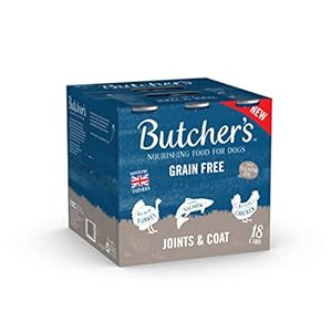 18 x Butcher’s Joints & Coat Dog Food Tins 390g