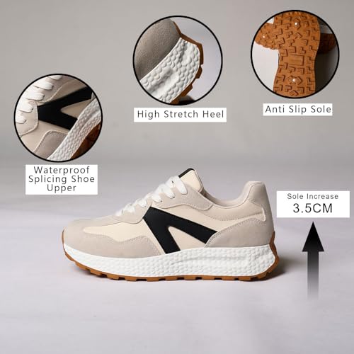 Athletic Walking Shoes for Women Popcorn Sole Sports Sneakers Color Block Classic Shoes for Walking,Running,Shopping3