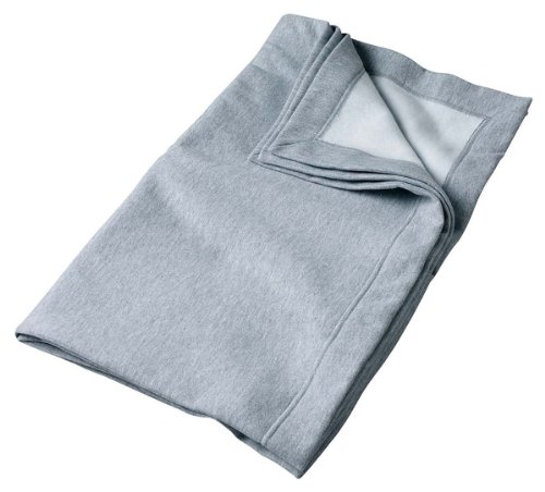 Gildan G129 9.3 oz. DryBlend Performance Fleece Stadium Blanket SPORT GREY