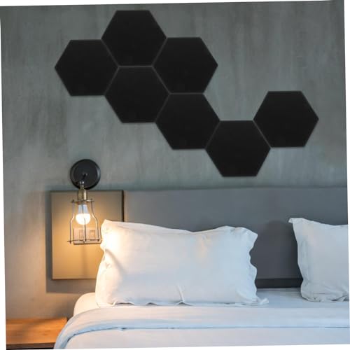 Mikinona 8pcs Paneles Acústicos de Fieltro Absorbentes de Sonido para Reducción de Ruido en Estudios, Oficinas y Hogares miniatura 6
