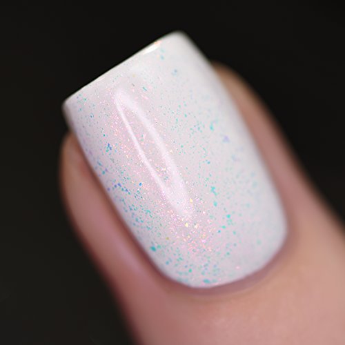 Image of ILNP Scarlet - Red, Orange, Gold, Green Iridescent Topper Nail Polish