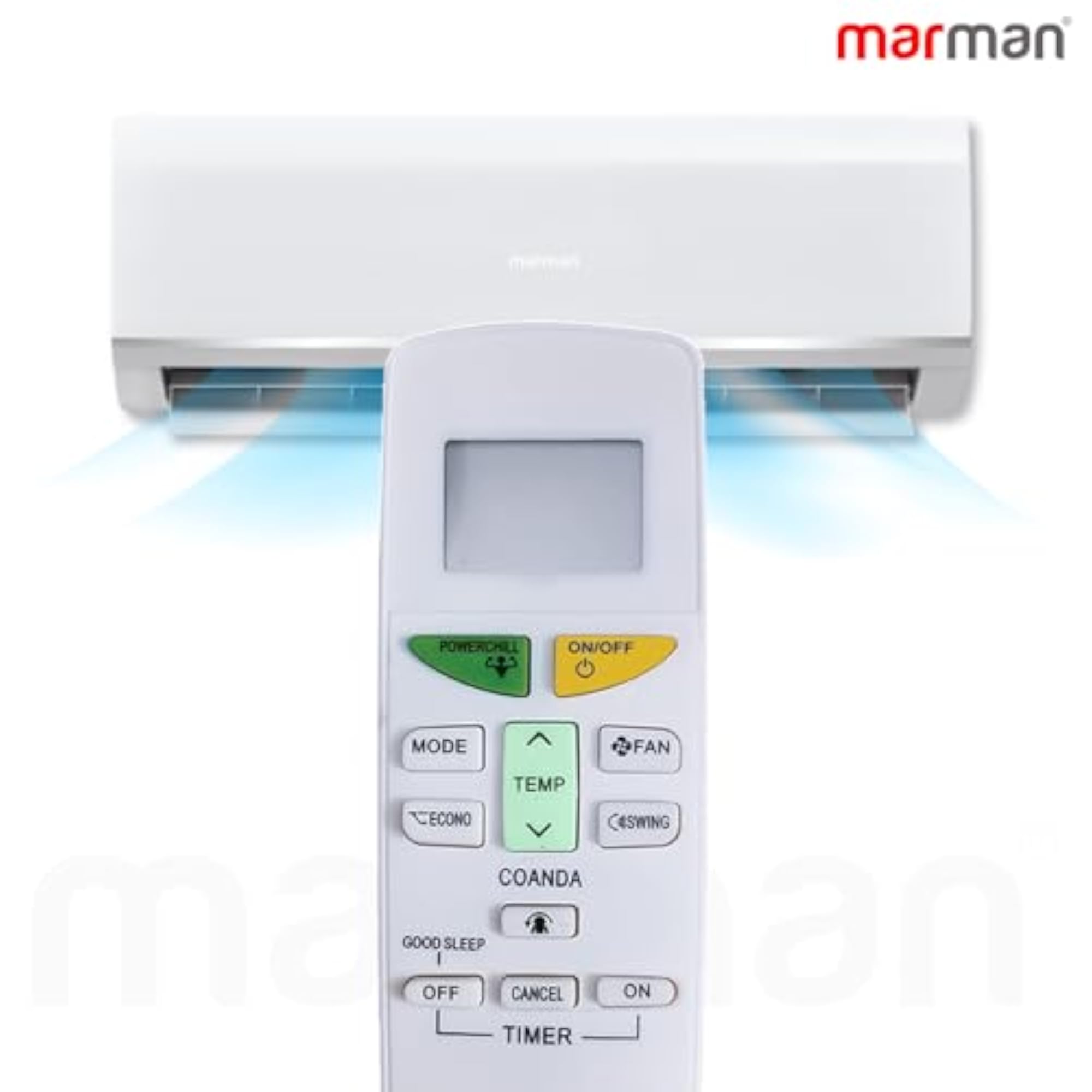 Compatible Daikin AC Remote Control 132B