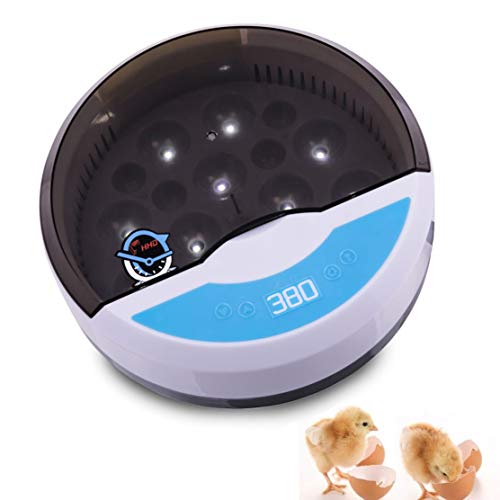 ZFF Egg Incubator, 9 Digital Automatic Incubator For Hatching Chicken Eggs Poultry Hatcher Quails Ducks Goose Birds Home Use