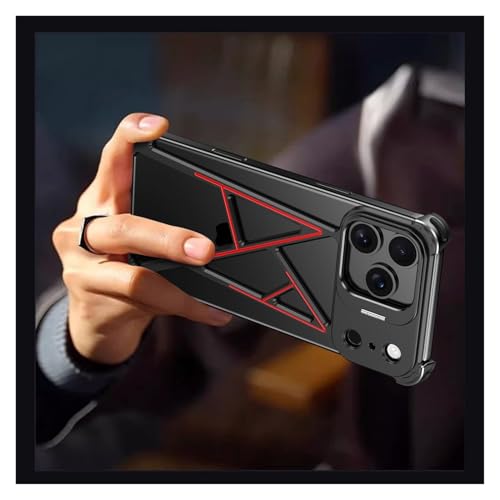 Bumper iPhone 17 Pro métallique avec support discret