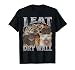 I Eat Drywall Funny Cat Meme Bootleg Graphic Men Women T-Shirt