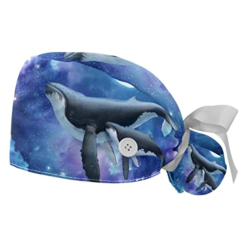 Casquettes de travail ajustables JDEZ avec chapeaux bouffants et bandeau frontal