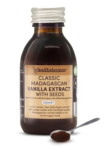 125ml Classic Madagascan Vanilla Extract Double Strength with See...