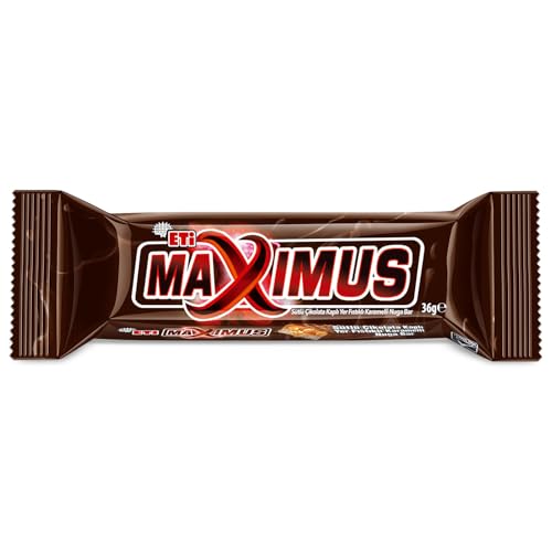 Eti Maximus Yer Fıstıklı, Karamelli Nuga Bar 36 g x 24 Adet