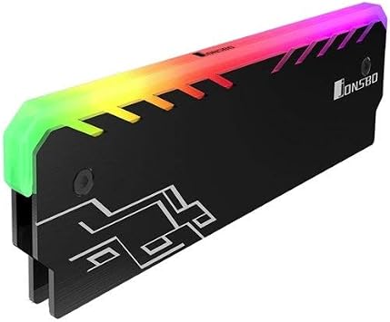 JONSBO JONSA NC-1-BK RGB ذاكرة حرارية متوافقة ، أسود