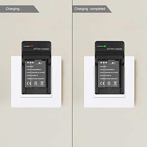 EN-EL12 Battery Charger for Nikon A900, W300, W300s, S1100pj, S1200pj, AW120, AW120s, AW130, AW130s, P340, S9700, S9700s, S9900 and More