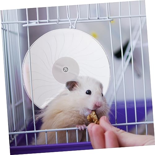 Toddmomy Brinquedos de roda de corrida para hamster suprimentos para hamster, brinquedo de chinchila