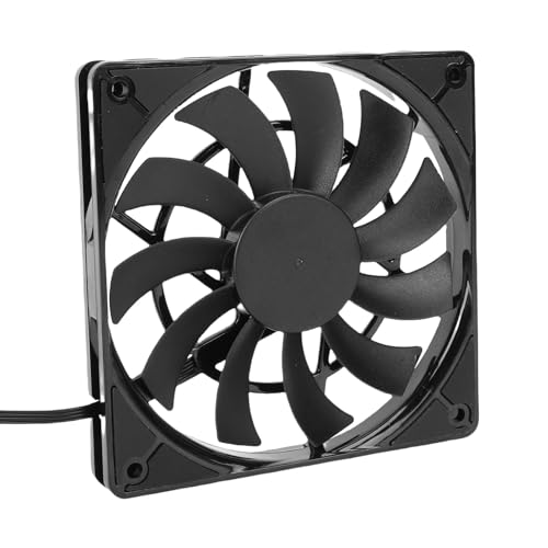 Ventilador de caja PC 120mm Cuifati slim PWM 4 pines 1800 RPM doble rodamiento