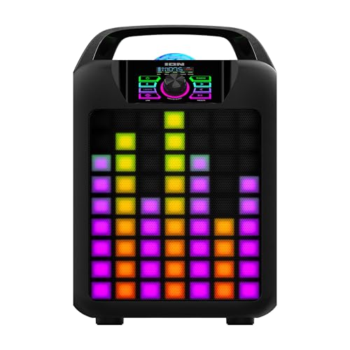 Ion PARTY ROCKER MAX 2 Audio Ion Rocker Max Portable Bluetooth Karaoke Microphone Lights And Radio For Halloween, Christmas, Nye Party-Powerful 120W Speaker thumb #10