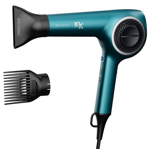 Bio Ionic 10X Ultralight Speed Hair Dryer with Adjustable Heat &amp; Speed