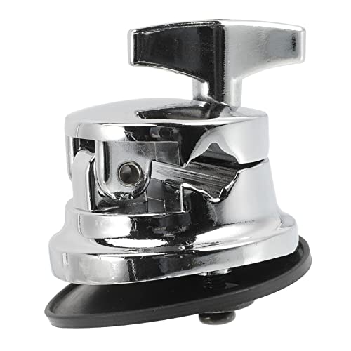 Garneck Zinc Alloy Drum Leg Base Round Ear Bulb Accessory for Drums Tom Base Replacement Percussion Supplies