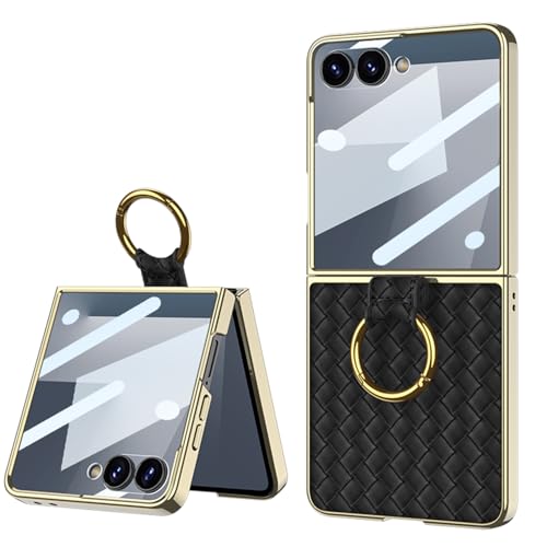 Protection Galaxy Z Flip 7 intégrale avec anneau support et vitre externe