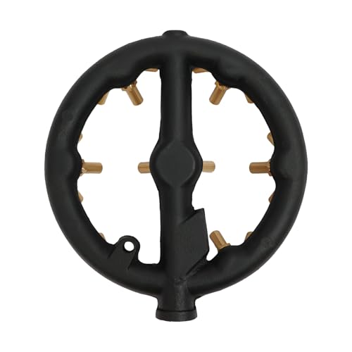 TFCFL 10/ 20/ 23/ 32 Spitzen Erdgasstrahlbrenner, runde Form, Düsenstrahl, Gusseisenkörper mit Messingspitzen für chinesische Wok- Serie, Grillen, Rührbraten-9