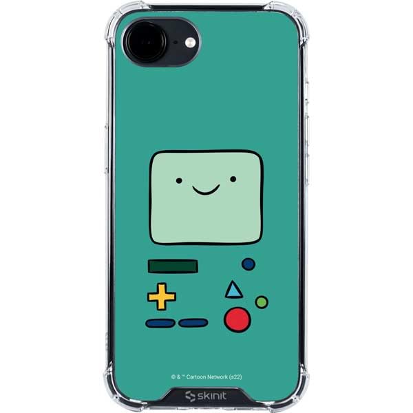 Skinit Clear Phone Case Compatible with iPhone 16e - Officially Licensed Adult Swim Adventure Time BMO Design