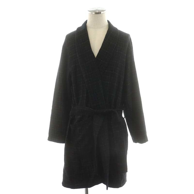 Amazon.co.jp: ワコマリア WACKO MARIA BURRED CHECK GOWE COAT ガウン 