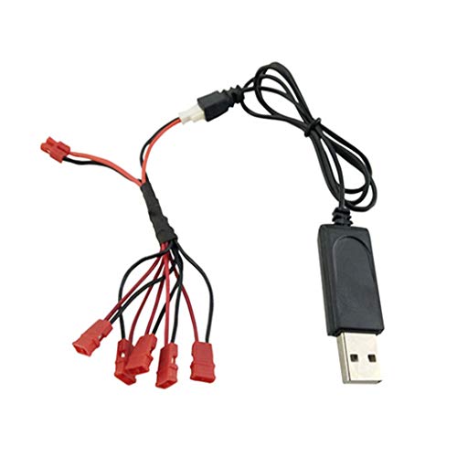 SYMA X5 X15 X21 Drone USB Charger Accessories - GorNorriss Helicopter New USB Charging Cable 5 in 1 Conversion Line for SYMA X5 X15 X21 Drone Charger