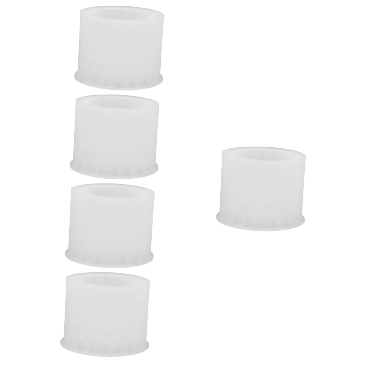 TOYANDONA 5 Pezzi Stampo per Fioriera in Silicone Stampo per Creazione di Vasi Succulenti Stampo A Nido d'Ape Piccolo Stampo in Silicone Stampo Fai da Te Stampo per Fioriera Stampo