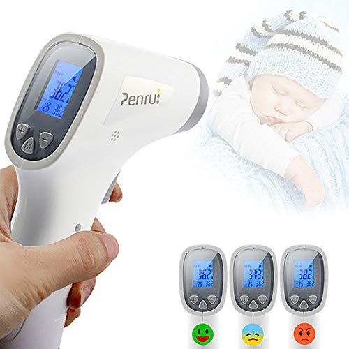 Forehead Thermometer Digital Infrared Body Temporal Thermomete Ideal for Babies, Infants, Children, Forehead Thermometer Digital Infrared Body Temporal Thermomete Ideal for Babies, Infants, Children,