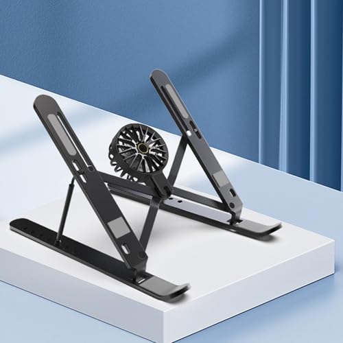 Support ordinateur ventilé aluminium réglable ergonomique pour bureau - 4