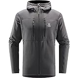 HAGLOFS 604820_2AT ROC Nordic Mid Hood Sweatshirt Hombre Magnetite Tamaño XL