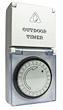 Funciones: El temporizador electrónico tiene 96 tiempos de conmutación diferentes con un intervalo de conmutación de 15 minutos (sin función aleatoria). El enchufe del temporizador funciona de forma muy fiable