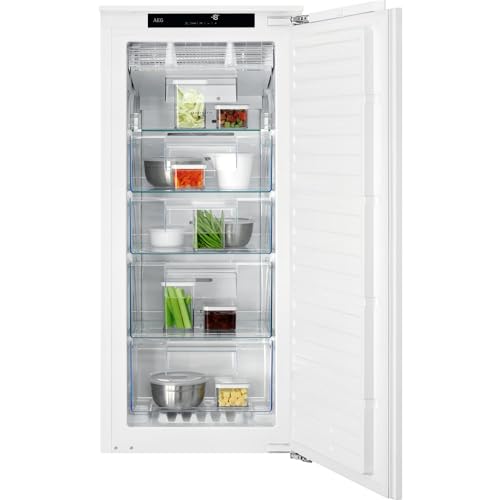 AEG TAB7N12EF Einbau-Gefrierschrank, 122,5 cm, 122 Liter, No-Frost, Festtür, weiß