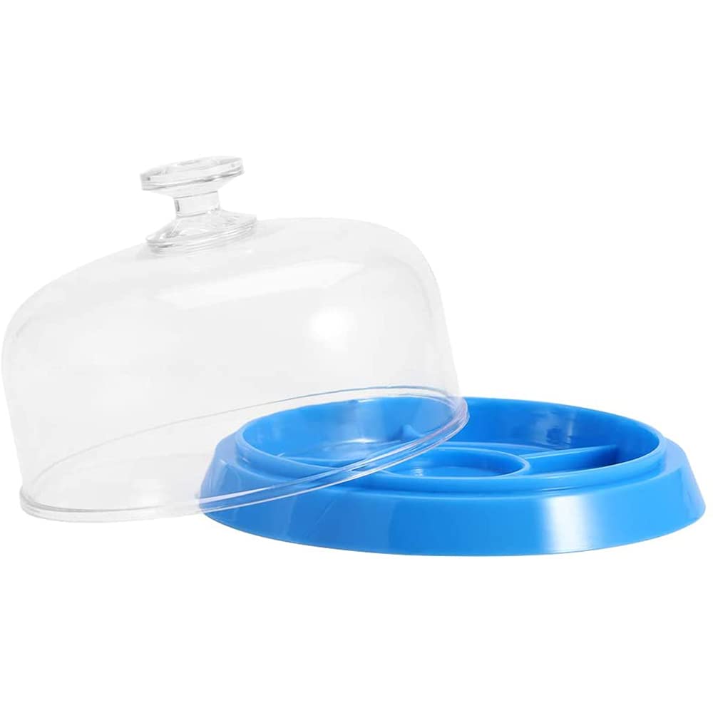 Cenpek Blue Watch Movement Dust Cover Moistureproof Anti-Dust Tray Storage Box For Watches Movement Parts