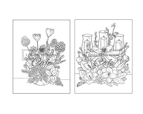 100 Beautiful Flowers Coloring Book: An Adult Coloring Book Featuring 100 Beautiful Flower Designs I