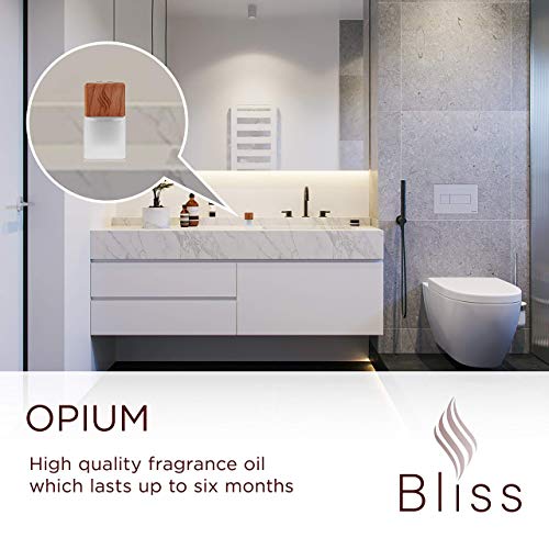 Bliss New Black Opium Strong Car Air Freshener For Women Made With Real Aromatherapy Essential Oils - Car Perfume Scent Air Purifier Car Accessories For Women And Luxury Diffusers By Bliss  thumb #2