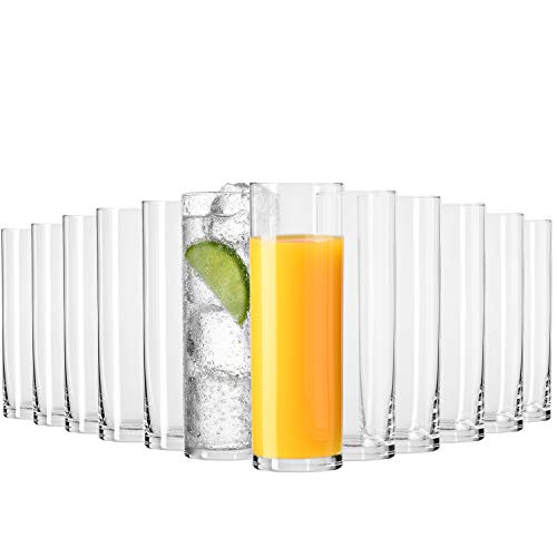 Krosno Longdrinkgläser 12er Set, 230 ml, Balance Kollektion