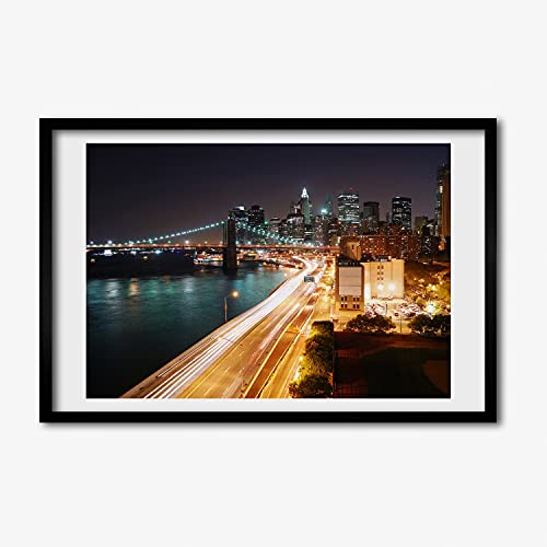 Affiche Tableau Décoratif 60x40 cm Tulup cadre MDF pour chambre et bureau