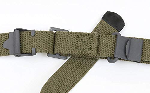 Ammogarand Green Web Sling M1 Garand Us Gi Pattern Two Point Od Cotton Made In Usa #TOP3