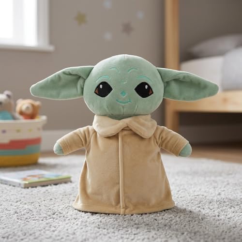 Mirada Licensed Star Wars Baby Yoda Collectible Plush Toy | Cute Grogu Soft Stuffed Animal for Kids & Fans | Cute Soft Toys for Kids, Plush Toys, Stuf